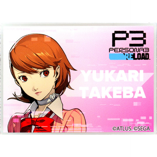 Yukari Takeba Persona 3 Reload Name Button Village Vanguard [USED]