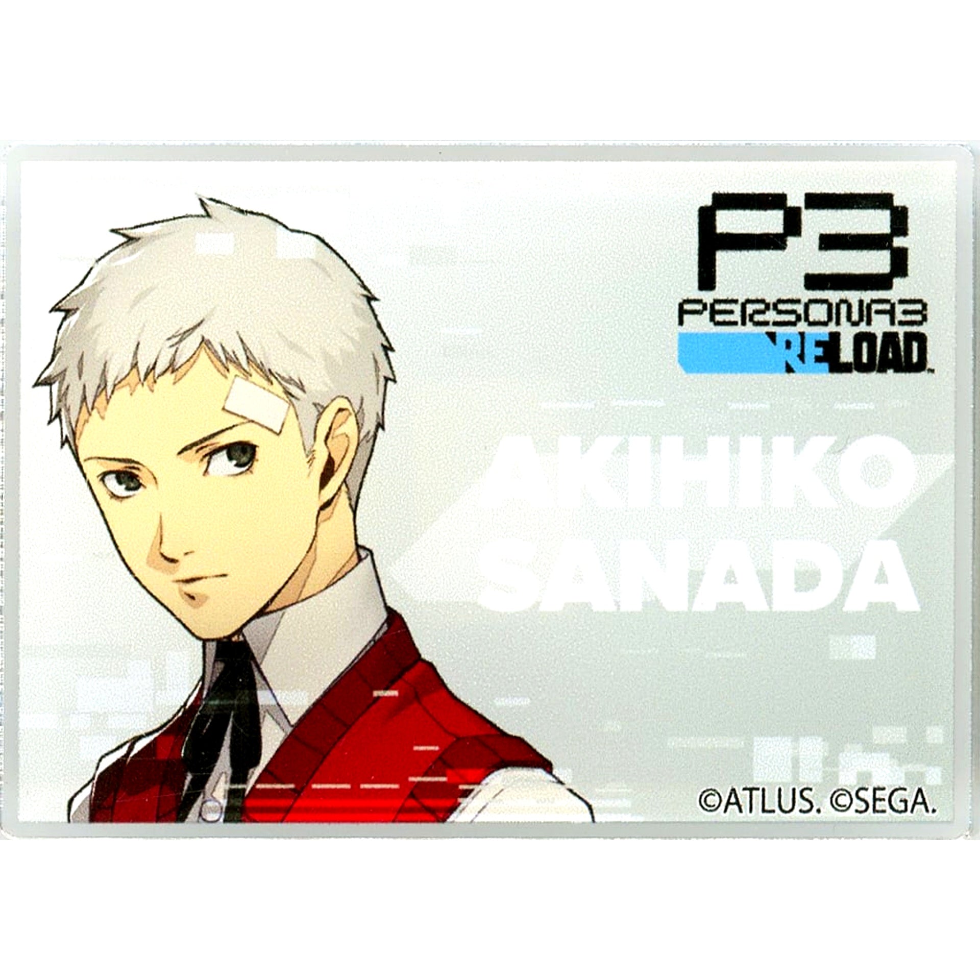Akihiko Sanada Persona 3 Reload Name Button Village Vanguard [USED]