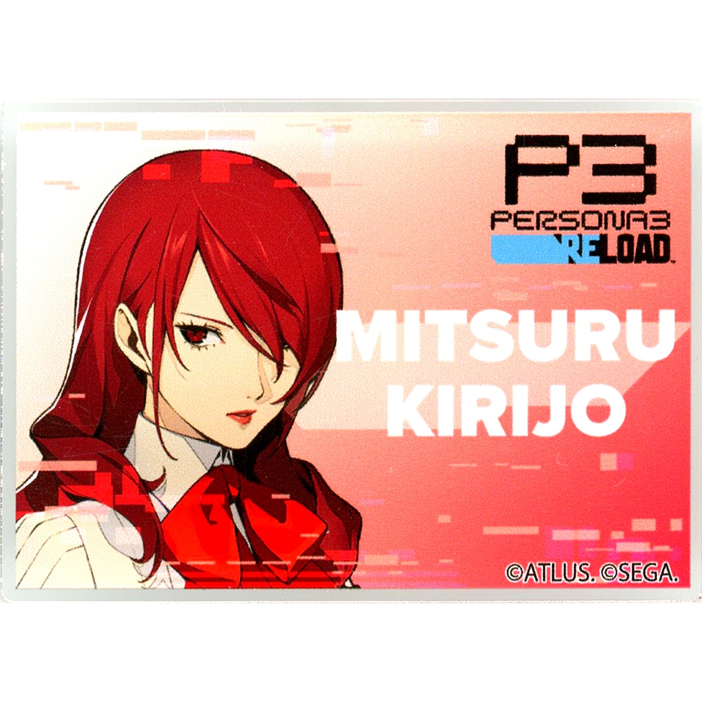 Mitsuru Kirijo Persona 3 Reload Name Button Village Vanguard [USED]