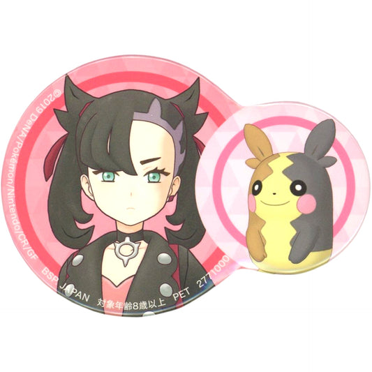 Marnie & Morpeko Pokemon & Trainer Button Pokemon Masters EX [USED]