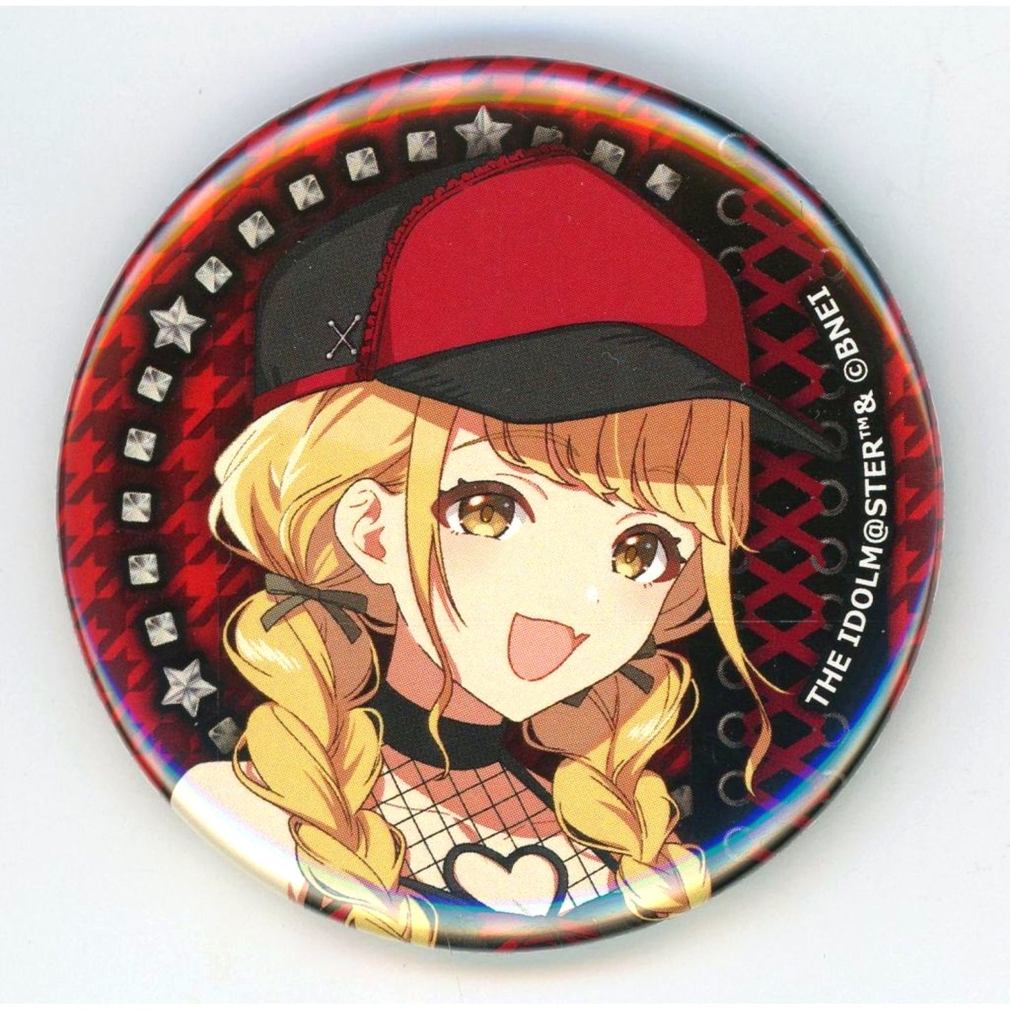Kotone Fujita Gakuen Idolmaster Karaoke no Tetsujin Trading Badge [USED]