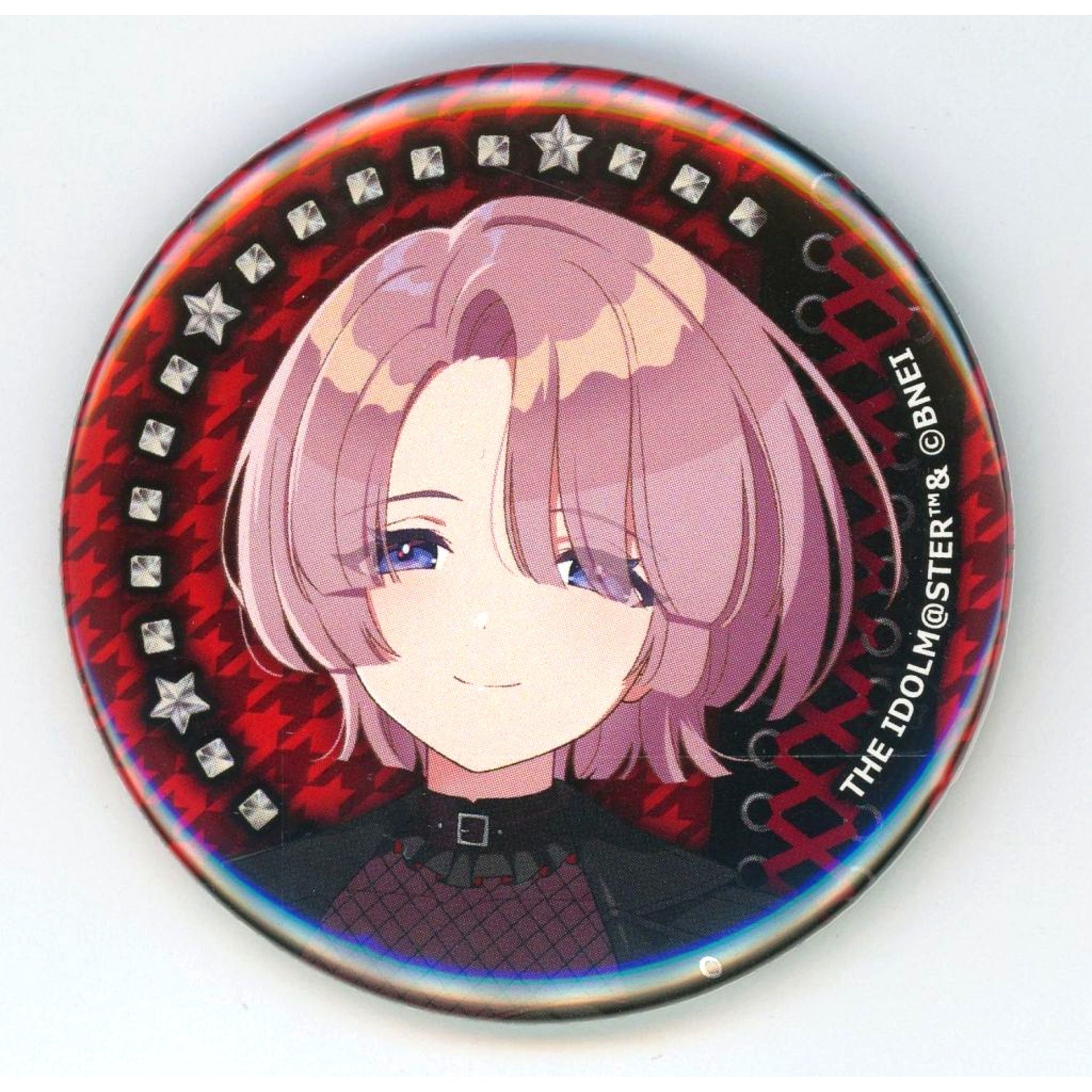 Mao Arimura Gakuen Idolmaster x Karaoke no Tetsujin Trading Badge [USED]