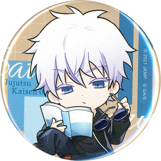 Satoru Gojo Full Body Marukuji Jujutsu Kaisen 0 The Movie Relaxing Reading Time Button Small Fortune 05 [USED]