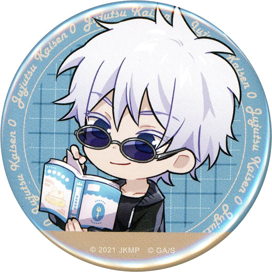 Satoru Gojo Desk Jujutsu Kaisen 0 Button Maru Kuji Mattari Reading Time Small Luck 11 [USED]