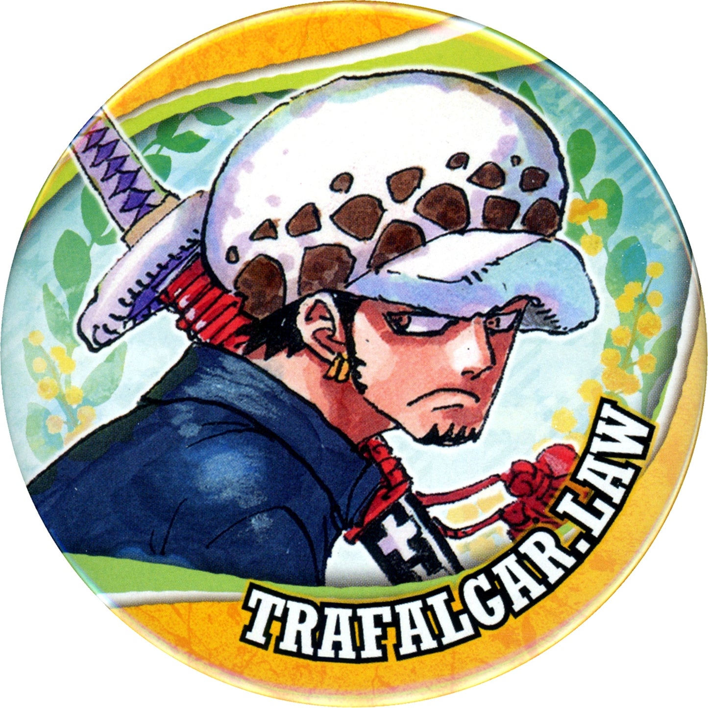 Trafalgar Law One Piece Collection Button SPRING Vol. 1 [USED]