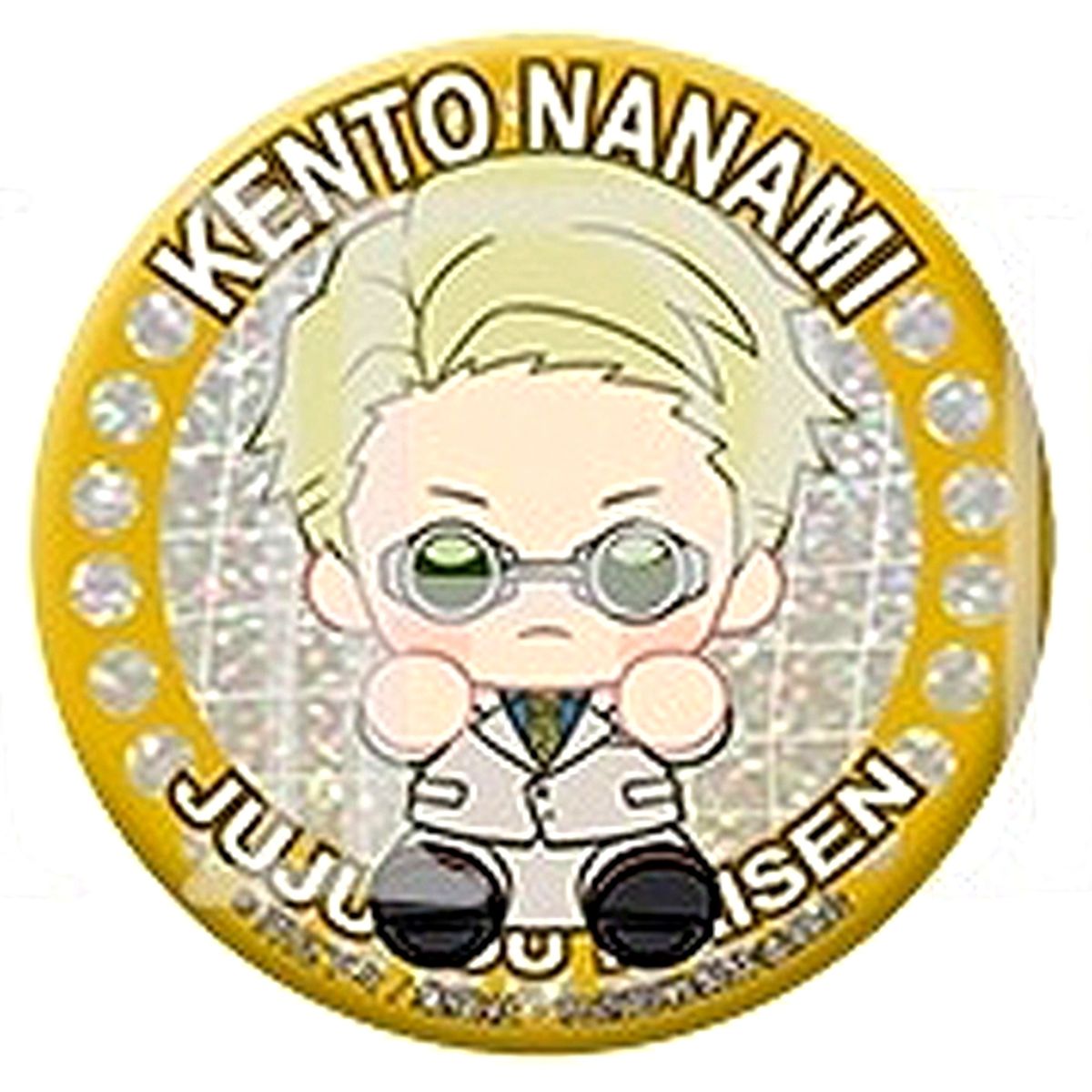Kento Nanami Jujutsu Kaisen: Shibuya Incident Sparkle Button Collection [USED]