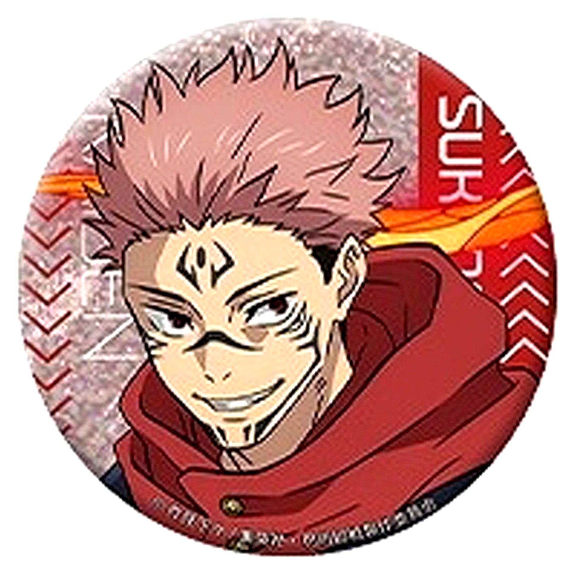 Ryomen Sukuna Jujutsu Kaisen Shibuya Incident Big Kirakira Button Collection [USED]
