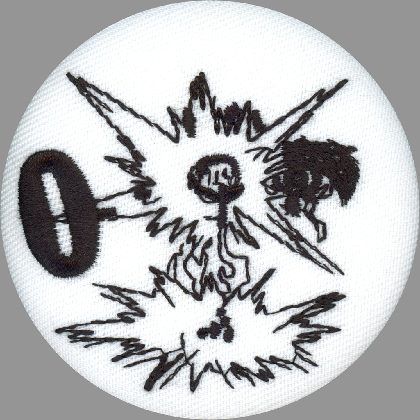 O One Piece ONLY Embroidery Button [USED]