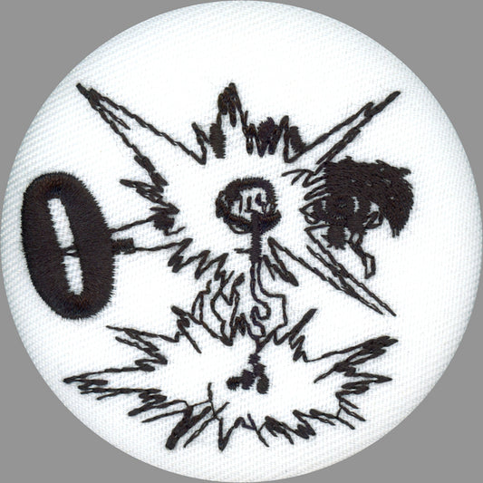 O One Piece ONLY Embroidery Button [USED]