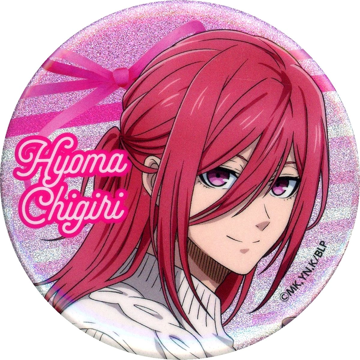 Hyoma Chigiri Blue Lock Glitter Ver. BLUE LOCK in Egoistic Mall Full Body Trading Button [USED]
