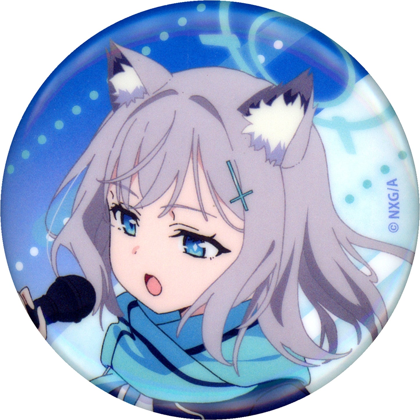 Shiroko Sunaookami Blue Archive The Animation Button GiGO Limited [USED]