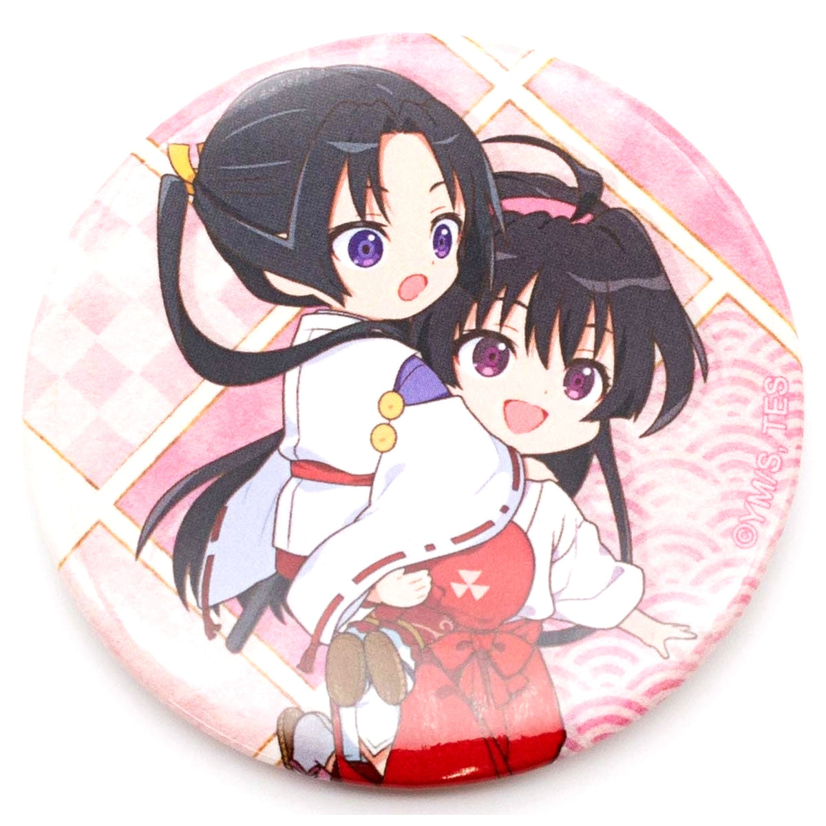 Tokiyuki Hojo and Ayako The Elusive Samurai Shatto Nigejouzu Button [USED]