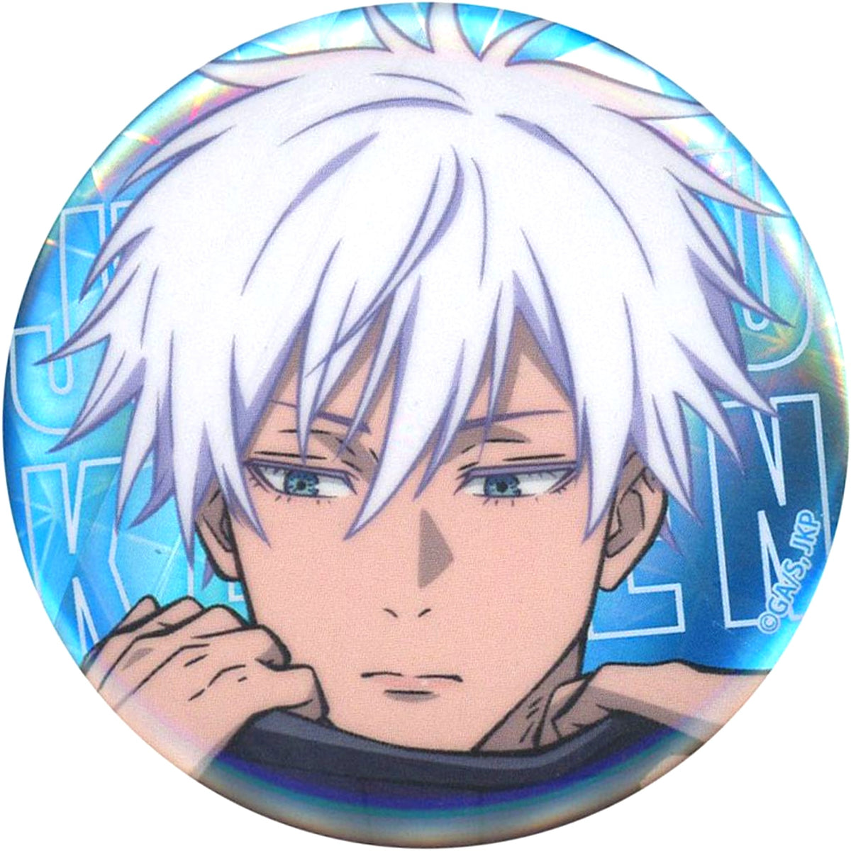 Satoru Gojo Jujutsu Kaisen Aurora Button Morning Ver. Jump Festa 2025 Goods [USED]