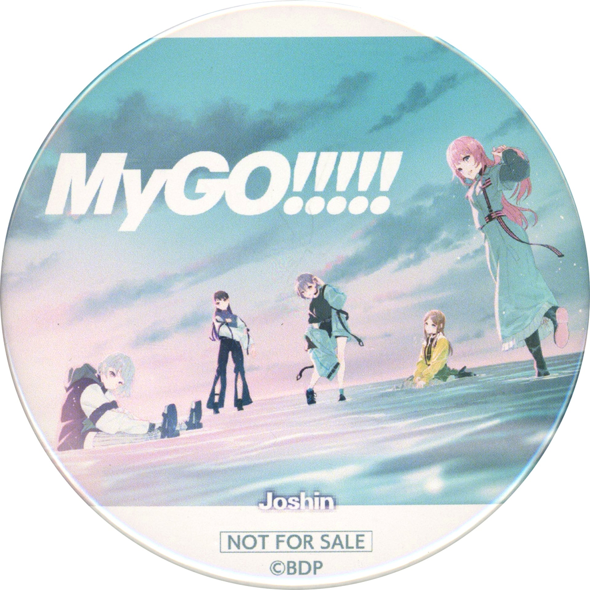 MyGO Limited Edition B Ver. BanG Dream Girls Band Party CD MyGO Ato Atakai Sora Blu-ray Limited Edition B Button Joshin DiscPier Bonus [USED]