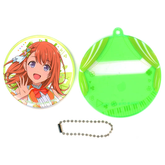 Minori Hanasato More More Jump! Colorful Stage! The Movie: A Miku Who Can't Sing Sega Lucky Kuji Pin Badge & Case Set Prize E [USED]