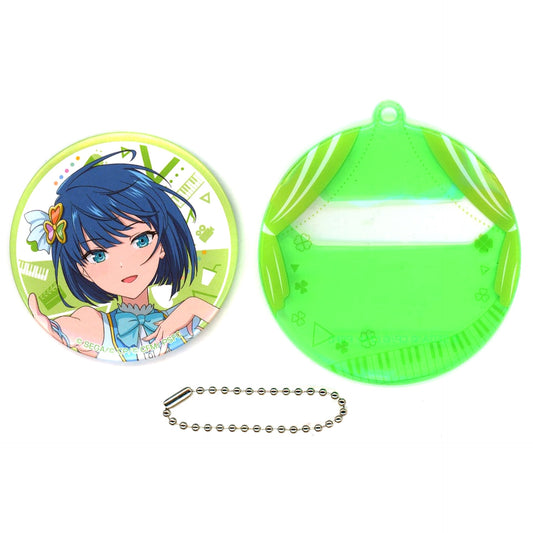 Haruka Kiritani - MORE MORE JUMP Badge & Case Set Sega Lucky Lottery Project Sekai the Movie: The Broken Sekai and Miku Who Cannot Sing Prize E [USED]