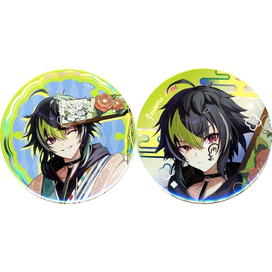 Inami Rai Virtual YouTuber Nijisanji 76mm Hologram Button Only from Dytica Happy Pack 2025 [USED]