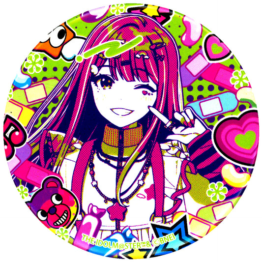 Sumika Shiun - Sepia Gakuen Idolmaster x JOL Harajuku POP UP Shop Badge - Newly Drawn Illustration [USED]