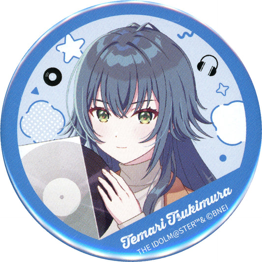Temari Tsukimura Gakuen Idolmaster Tower Records Trading Badge [USED]