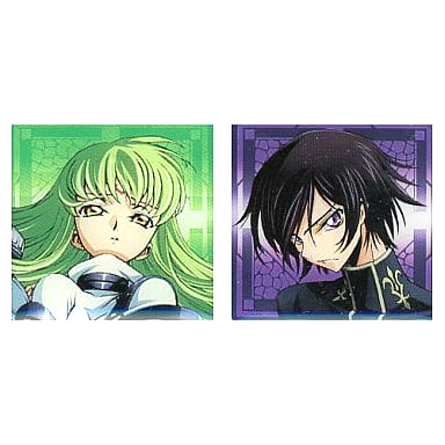 Lelouch & Others Code Geass: Lelouch of the Rebellion Original Pins DVD Vol.4 First Press Edition Purchase Bonus [USED]