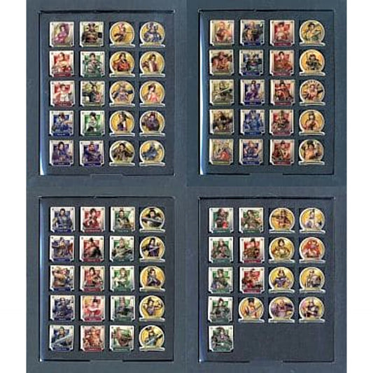 Warriors Orochi All Warriors Characters Special Pins TREASURE BOX Contents 77-Item Set Pins [USED]