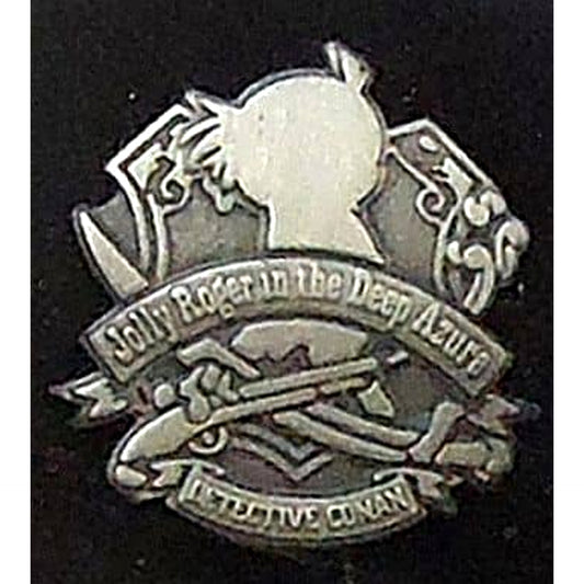 Detective Conan: Jolly Roger in the Deep Azure Lapel Pin [USED]