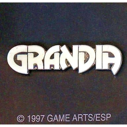 Title Logo Grandia Lapel Pin Benefits [USED]