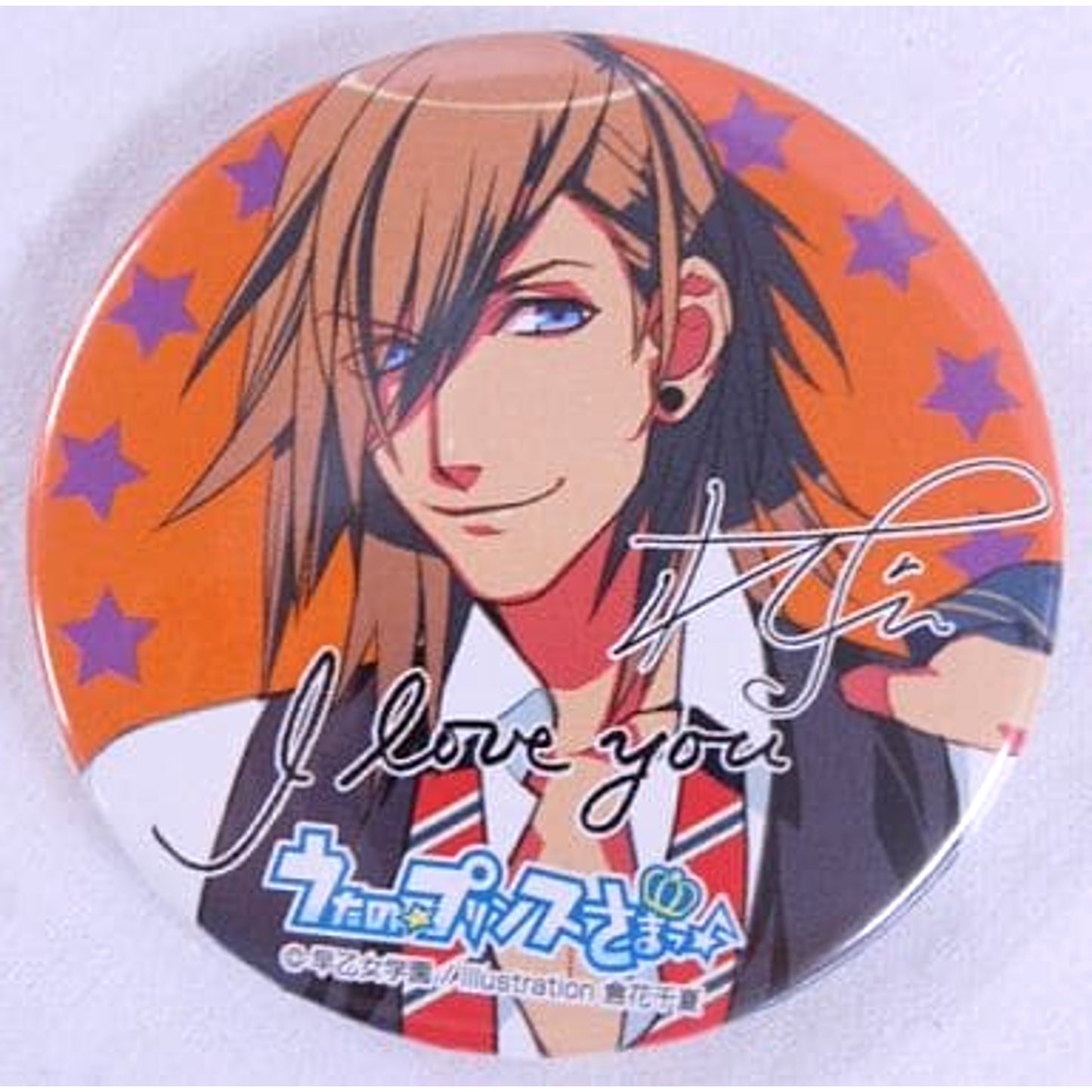Uta no Prince Sama Ren Can Badge Gacha Gacha animate Girls Festival 2011 Limited Buttons [USED]