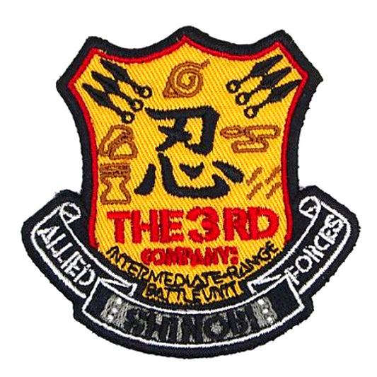Ninja Allied Forces 3rd Unit Patch Naruto Shippuden [USED]