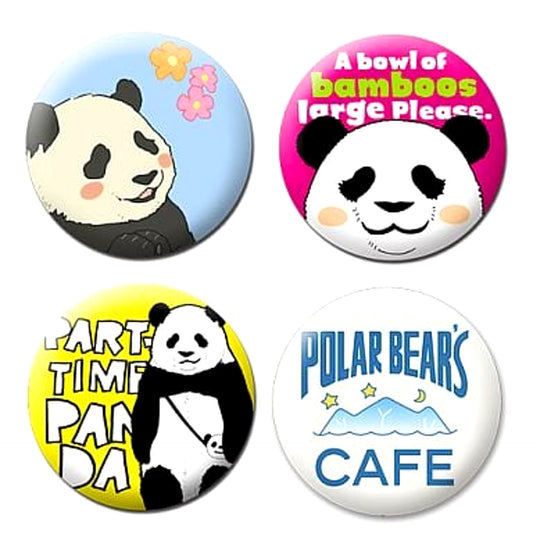 Shirokuma Cafe Can Badge Set B Buttons [USED]