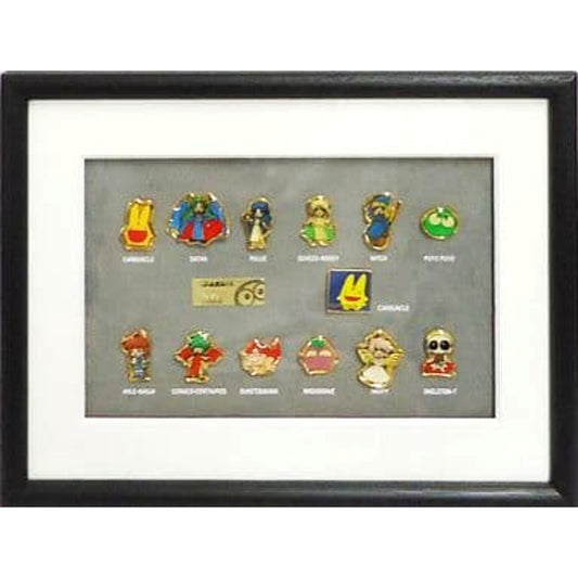 Puyo Pop Ganso Puyoman Honpo Character Pin Badge Set [USED]