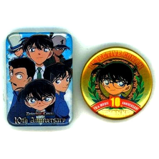 Detective Conan: The Private Eyes' Requiem Set Can Badge Buttons [USED]