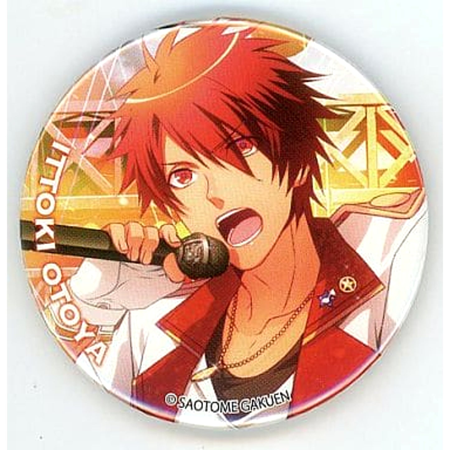 Uta no Prince Sama Otoya Ittoki Trading Can Badge Buttons [USED]