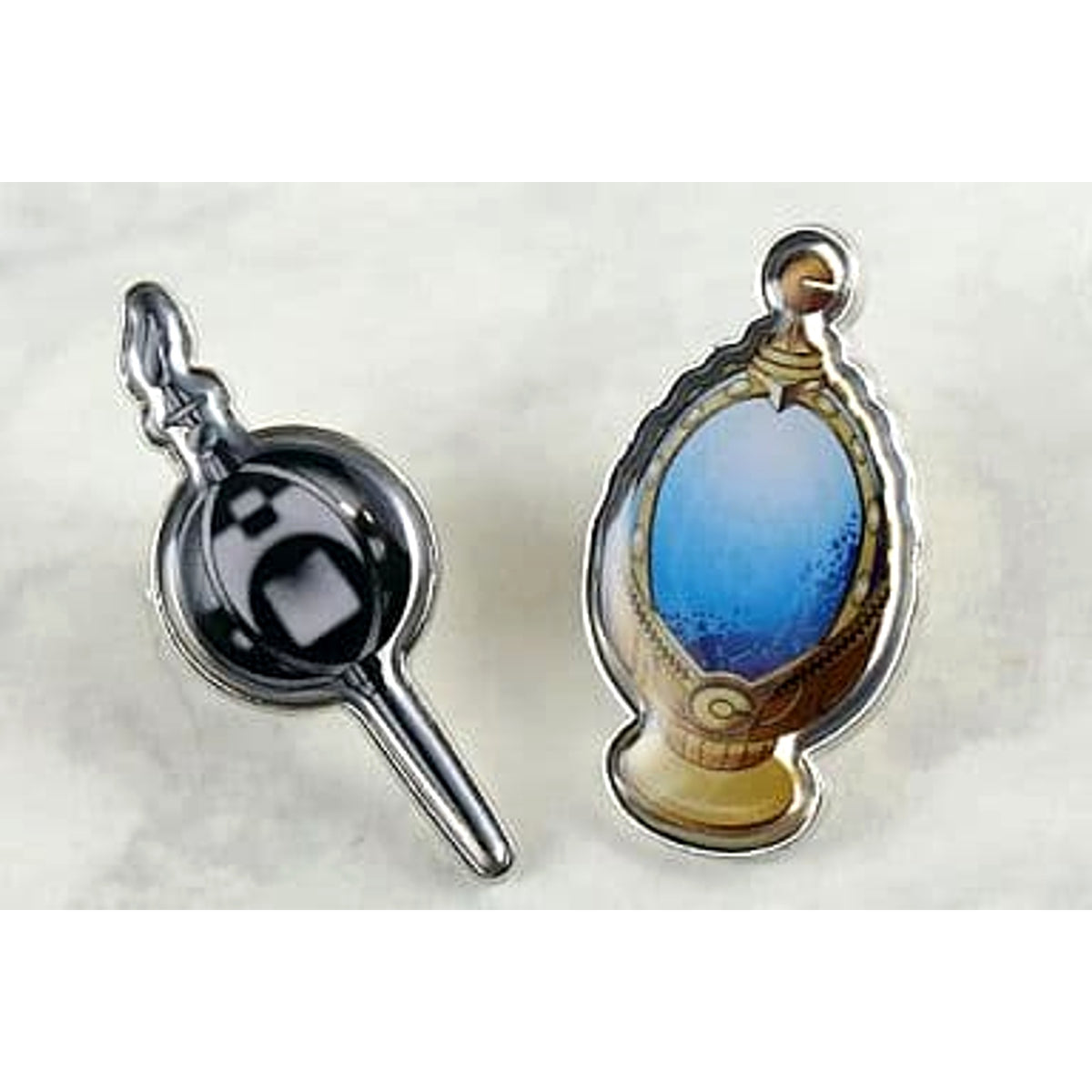 Puella Magi Madoka Magica Soul Gem Grief Seed Sayaka Miki Ichiban Kuji Pins Set Prize G Pins [USED]