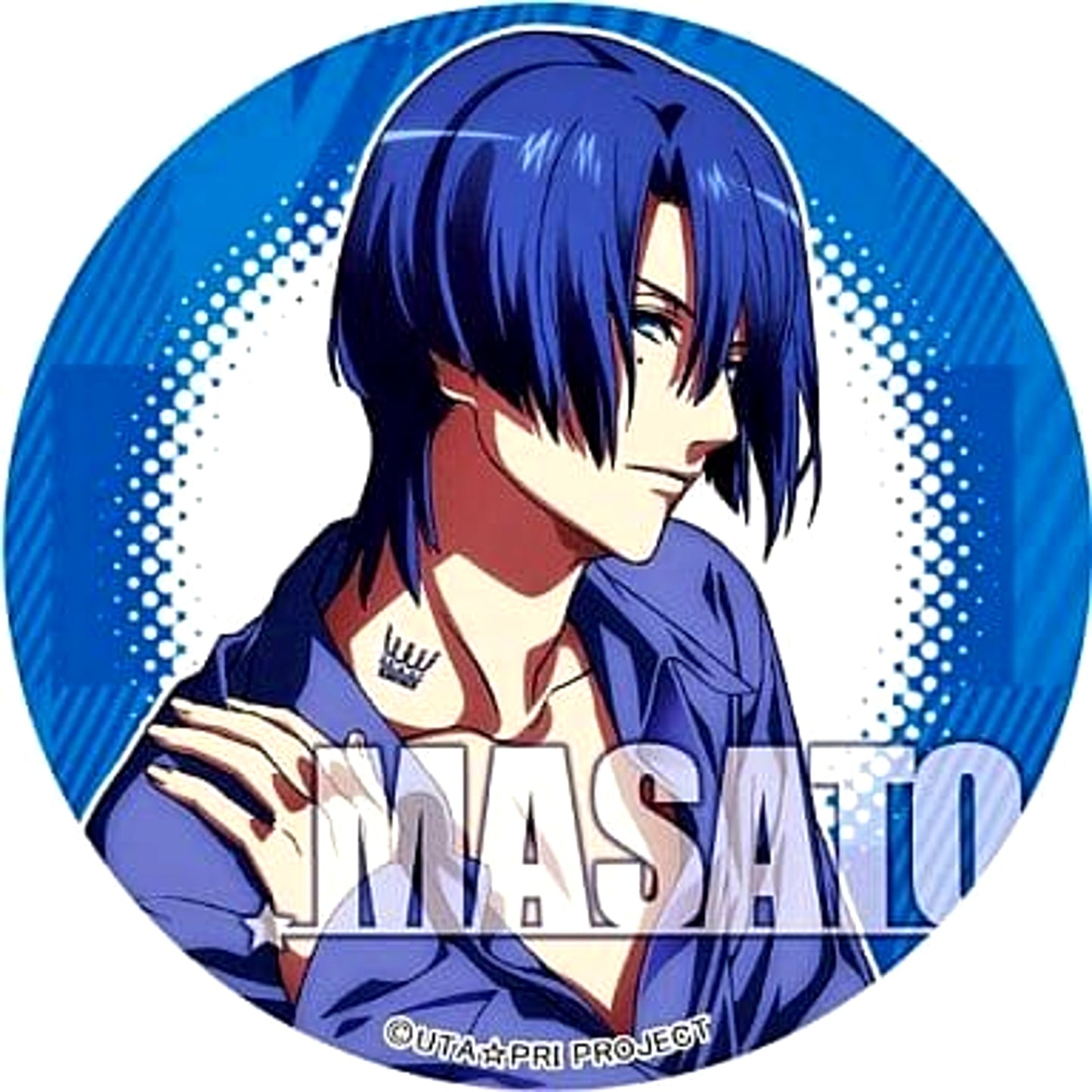 Uta no Prince Sama: Maji Love 1000% Masato Hijirikawa Can Badge Buttons [USED]