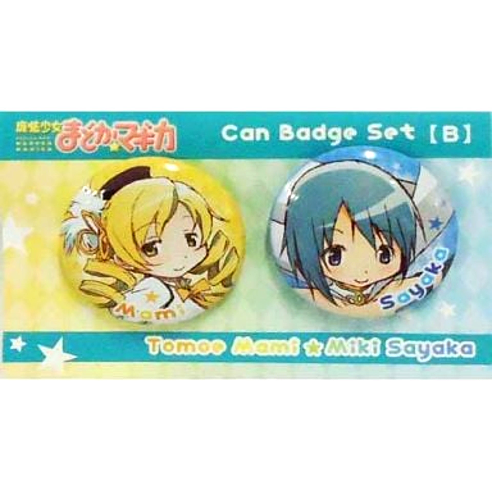 Mami Tomoe and Sayaka Miki Puella Magi Madoka Magica Button Set B [USED]