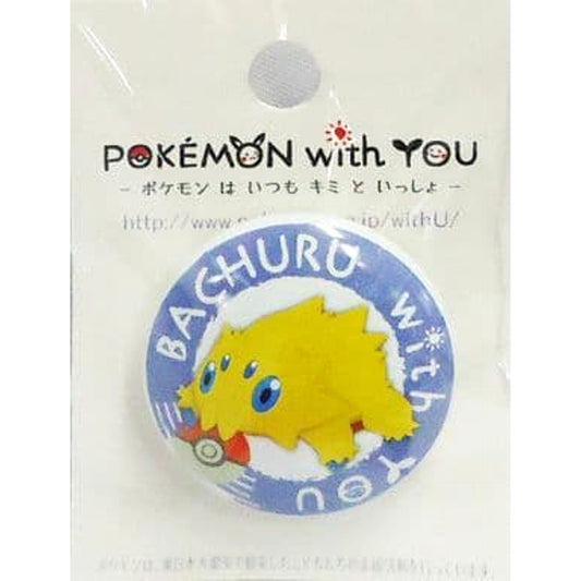 Pokemon Joltik Can Badge Pokemon with You: Pokmon is Always with You Pokemon Center Limited Buttons [USED]