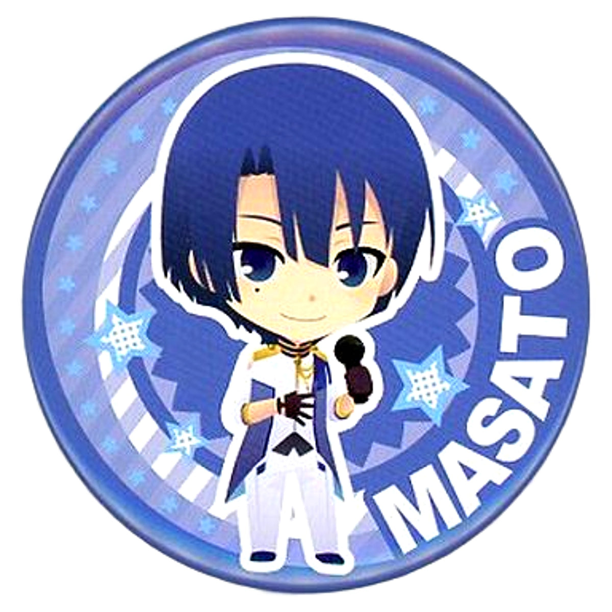 Masato Hijirikawa Uta no Prince Sama Maji LOVE 2000% Anikuji Random Can Badge Prize E Can Badge [USED]