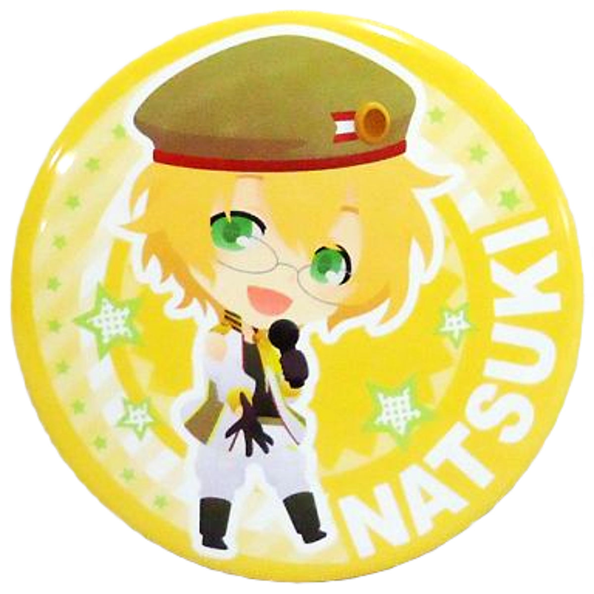 Natsuki Shinomiya Uta no Prince Sama Maji LOVE 2000% Anikuji Random Can Badge Prize E Can Badge [USED]