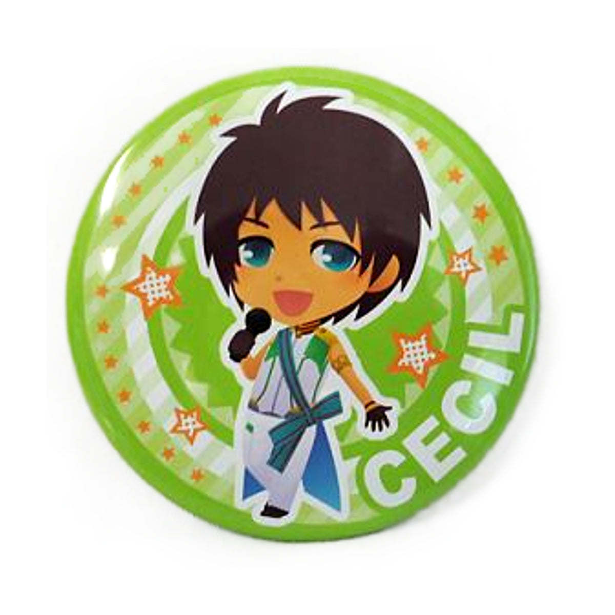 Cecil Aijima Uta no Prince Sama Maji LOVE 2000% Anikuji Random Can Badge Prize E Can Badge [USED]
