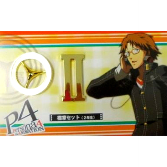 2nd Years Persona 4 the ANIMATION A Collar Pin Set [USED]