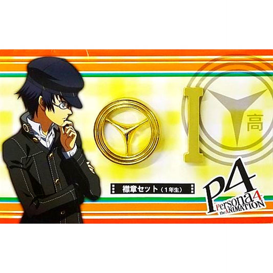 First Year B Persona 4 the ANIMATION Collar Badge Set [USED]