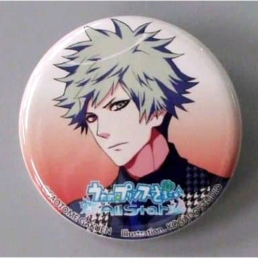 Uta no Prince Sama All Star Ranmaru Kurosaki Original Can Badge Medialand Limited CD Let's! Communication! When & Where Recreation The Idol Who Continues to Cut Onions Early Reservation Bonus Buttons [USED]