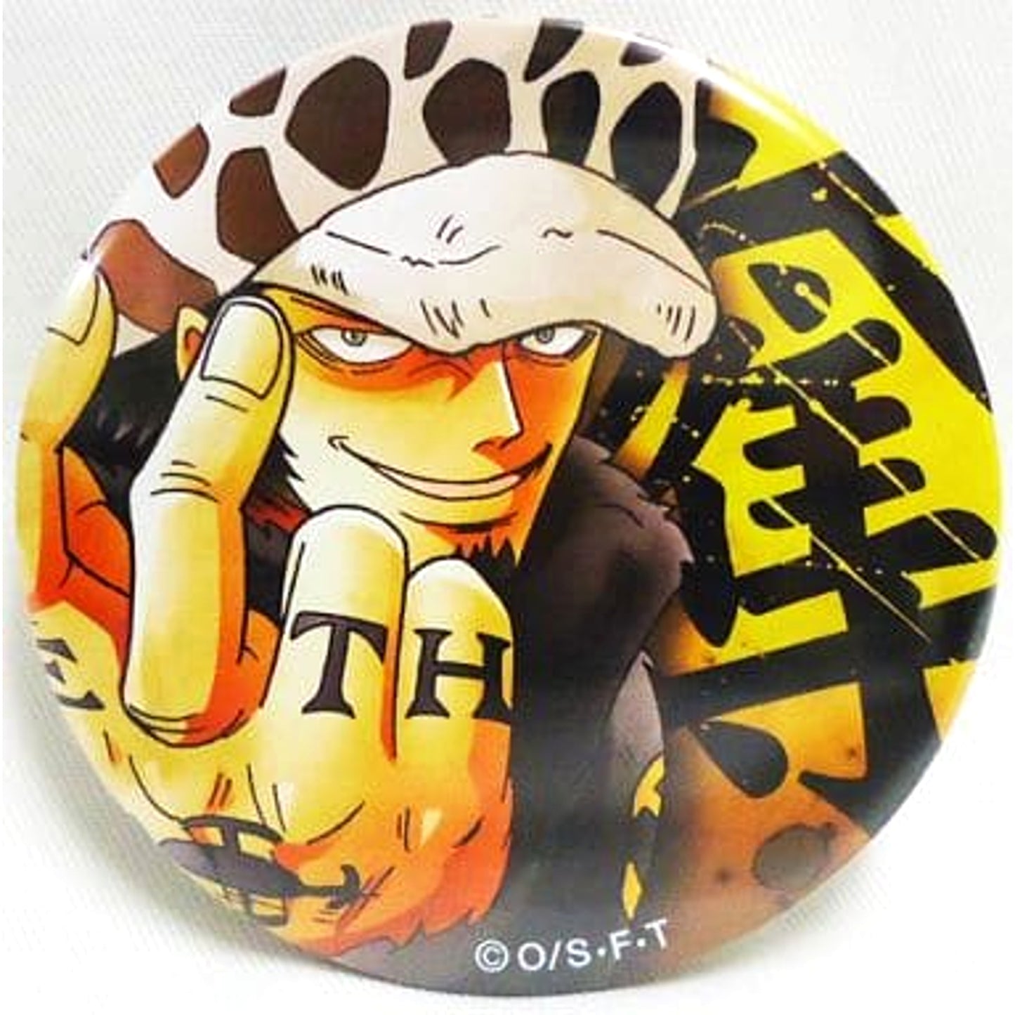 Law Robbery One Piece Yakara Button [USED]