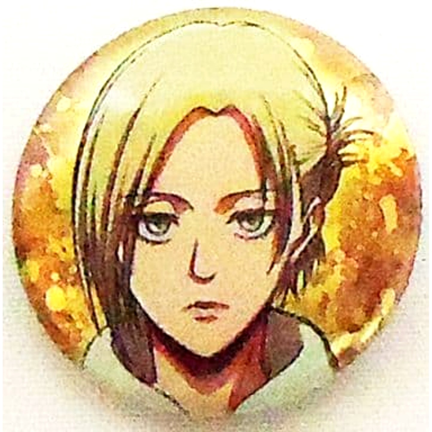 Attack on Titan Annie Leonhart Can Badge Collection Buttons [USED]