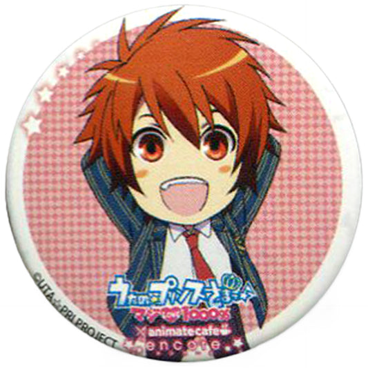 Otoya Ittoki Uta no Prince SamaMaji Love1000% x animatecafe Encore Can Badge Gacha Limited Goods Can Badge [USED]
