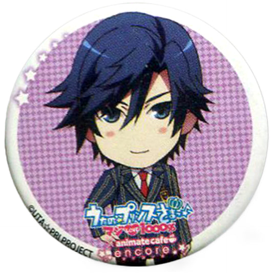 Tokiya Ichinose Uta no Prince SamaMaji Love1000% X animatecafe Encore Can Badge Gacha Limited Goods Can Badge Can Badge [USED]