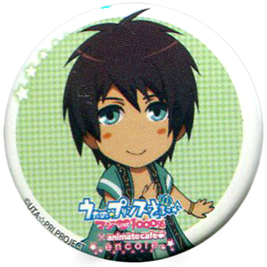 Cecil Aijima Uta no Prince SamaMaji Love1000% x animatecafe Encore Can Badge Gacha Limited Goods Can Badge [USED]