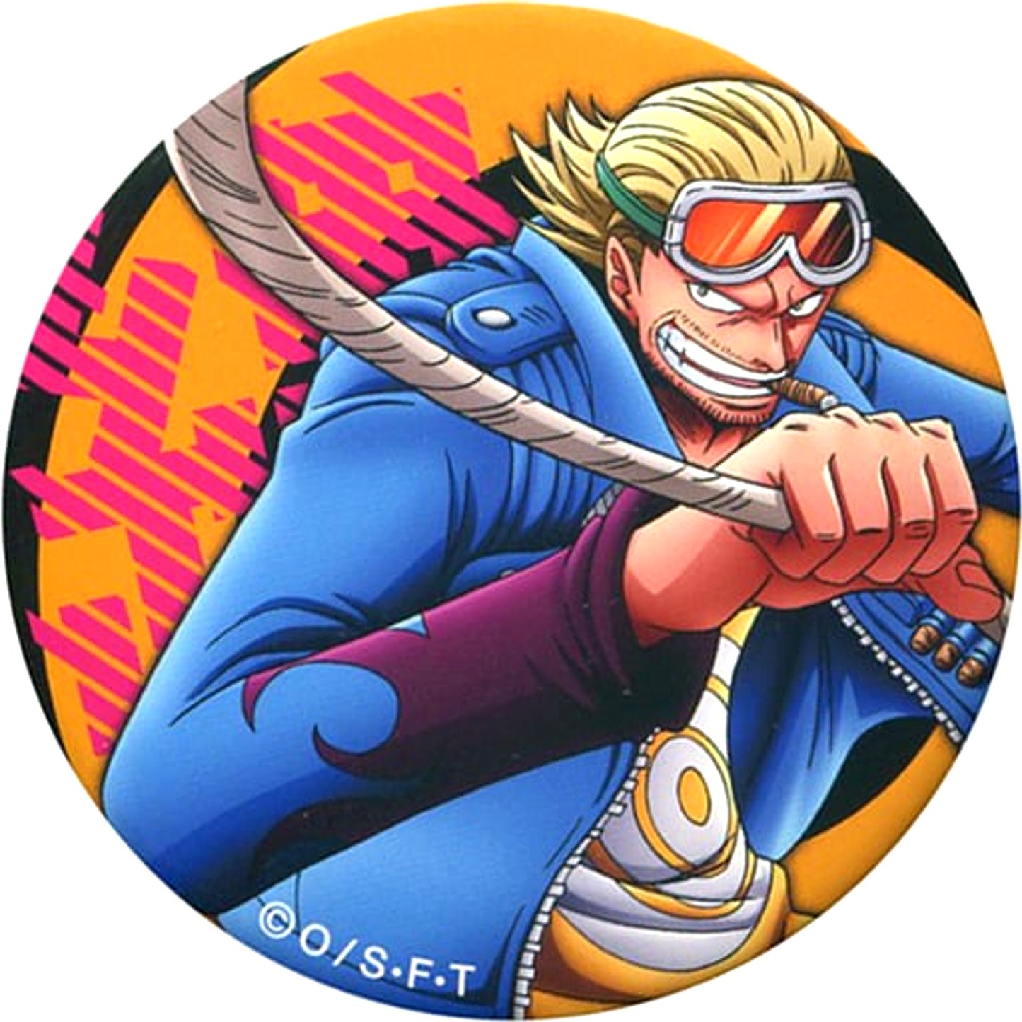 Paulie One Piece Rope Yakara Button RED [USED]