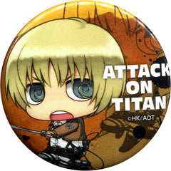 Attack on Titan Armin Arlert Mini Character Can Badge Collection Buttons [USED]